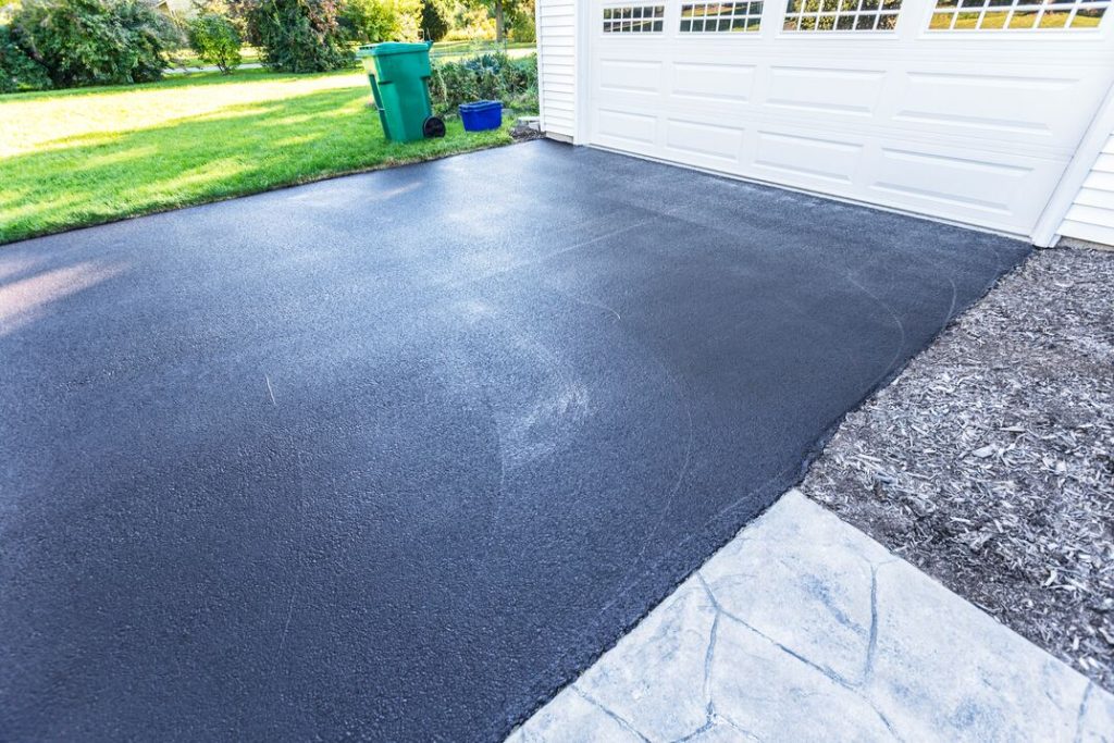 asphalt driveway